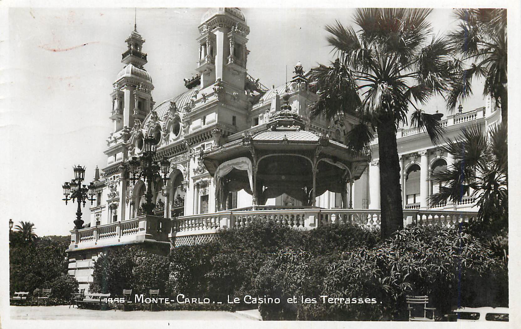 CPA Monte-Carlo Le casino et les Terrasses