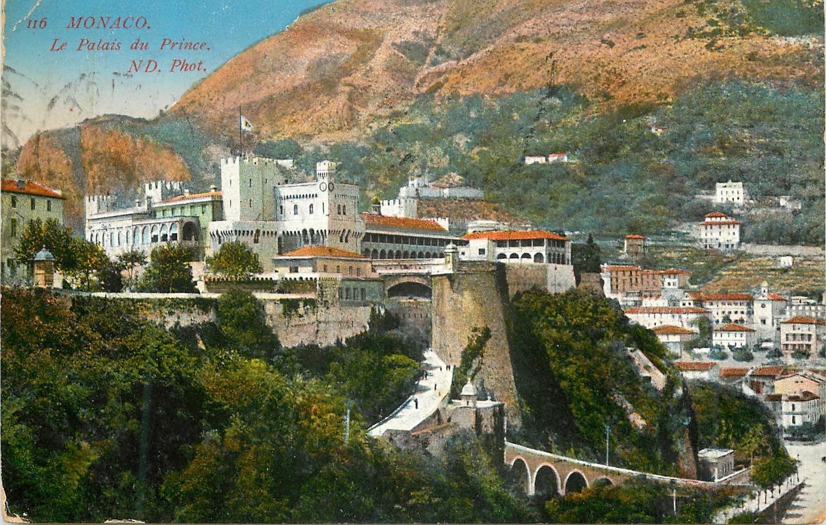CPA MONACO Le PALAIS DU PRINCE