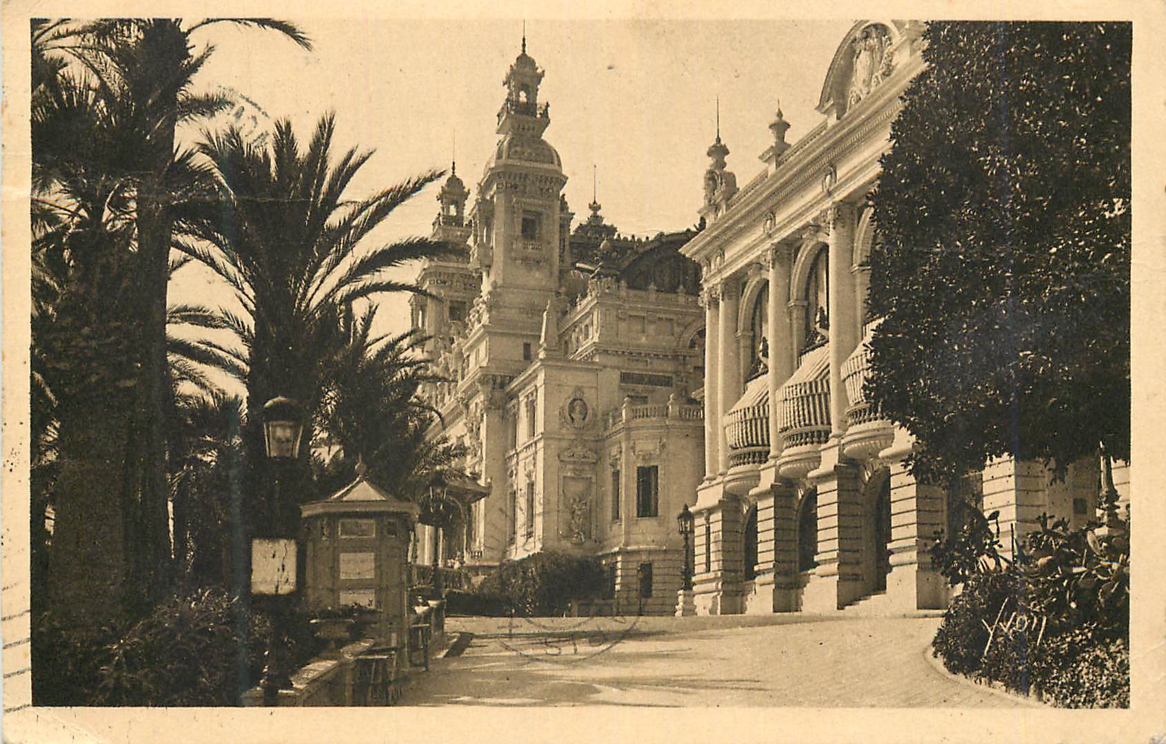 CPA LA DOUCE FRANCE - COTE D’AZUR MONTE-CARLO le casino