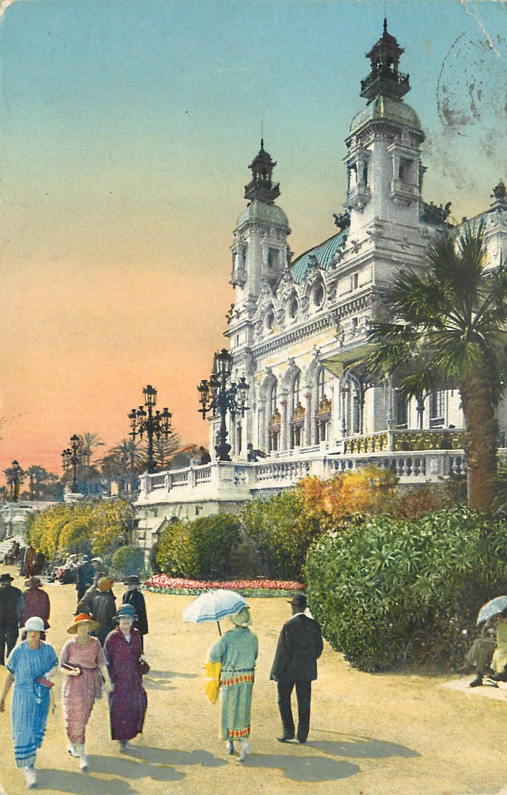 CPA Monte-carlo  Le Casino et Ies Terrasses