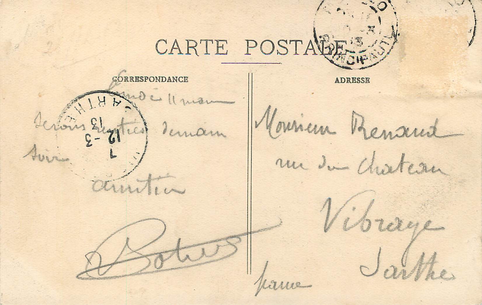 CPA Monte-carlo Le Casino  I'Hotel de Paris  etc — Rückseite