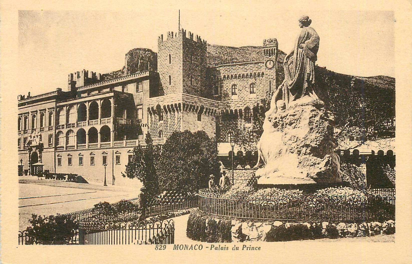 CPA MONACO - Le Palais du Prince