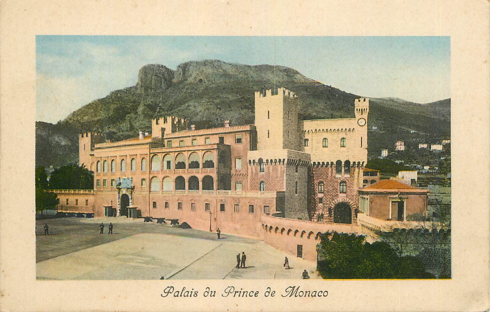 CPA MONACO - Le Palais du Prince
