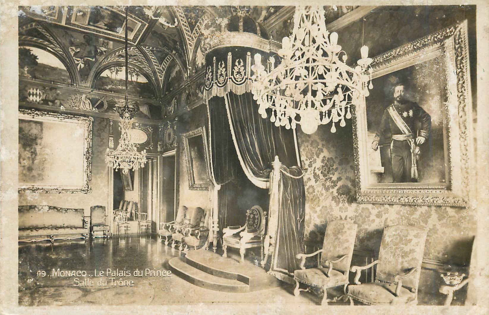 CPA MONACO - Le Palais du Prince
