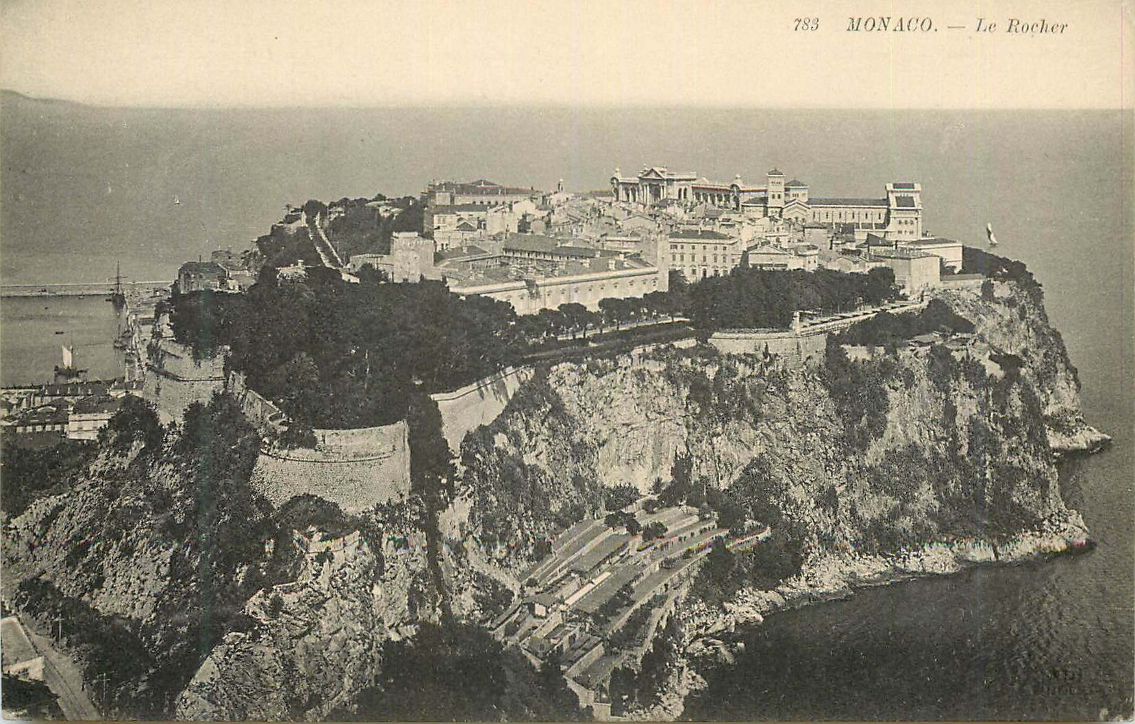 CPA MONACO. le Rocher