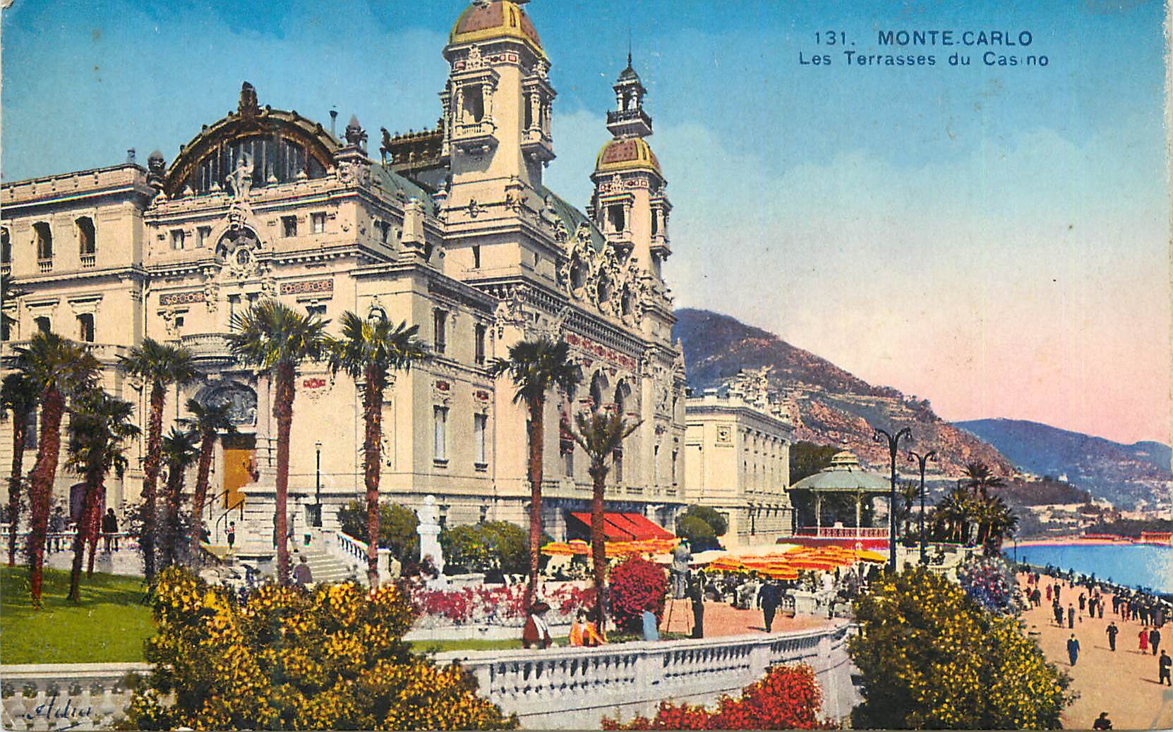CPA MONTE-CARLO
 Les Terrasses du Casino