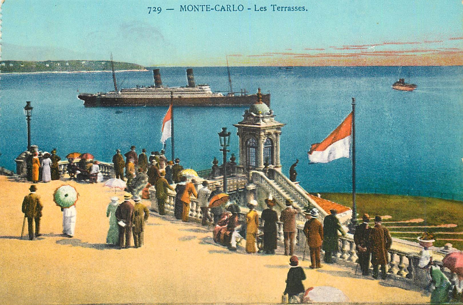 CPA MONTE-CARLO - Les Terrasses Bateau