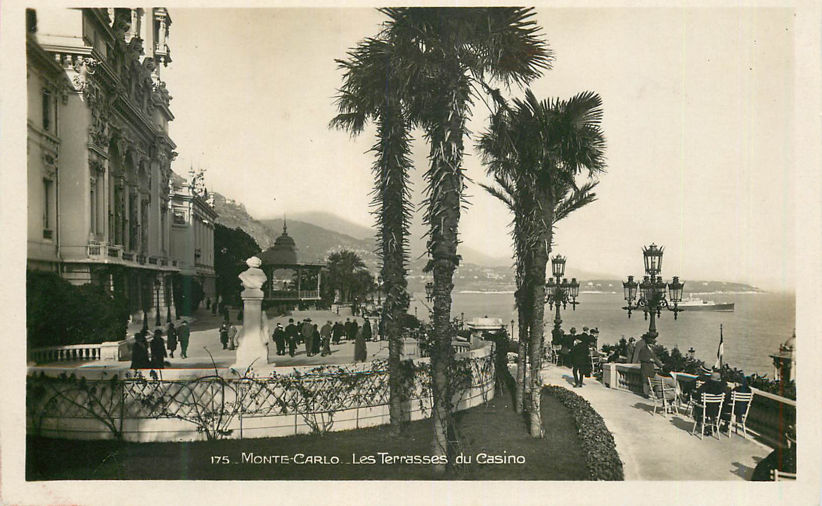 CPA MONTE-CARLO. les terasses du Casino