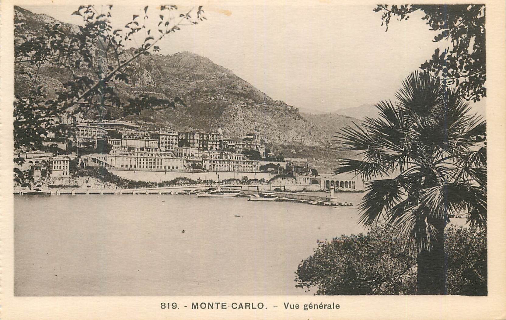 CPA MONTE CARLO. - Vue générale