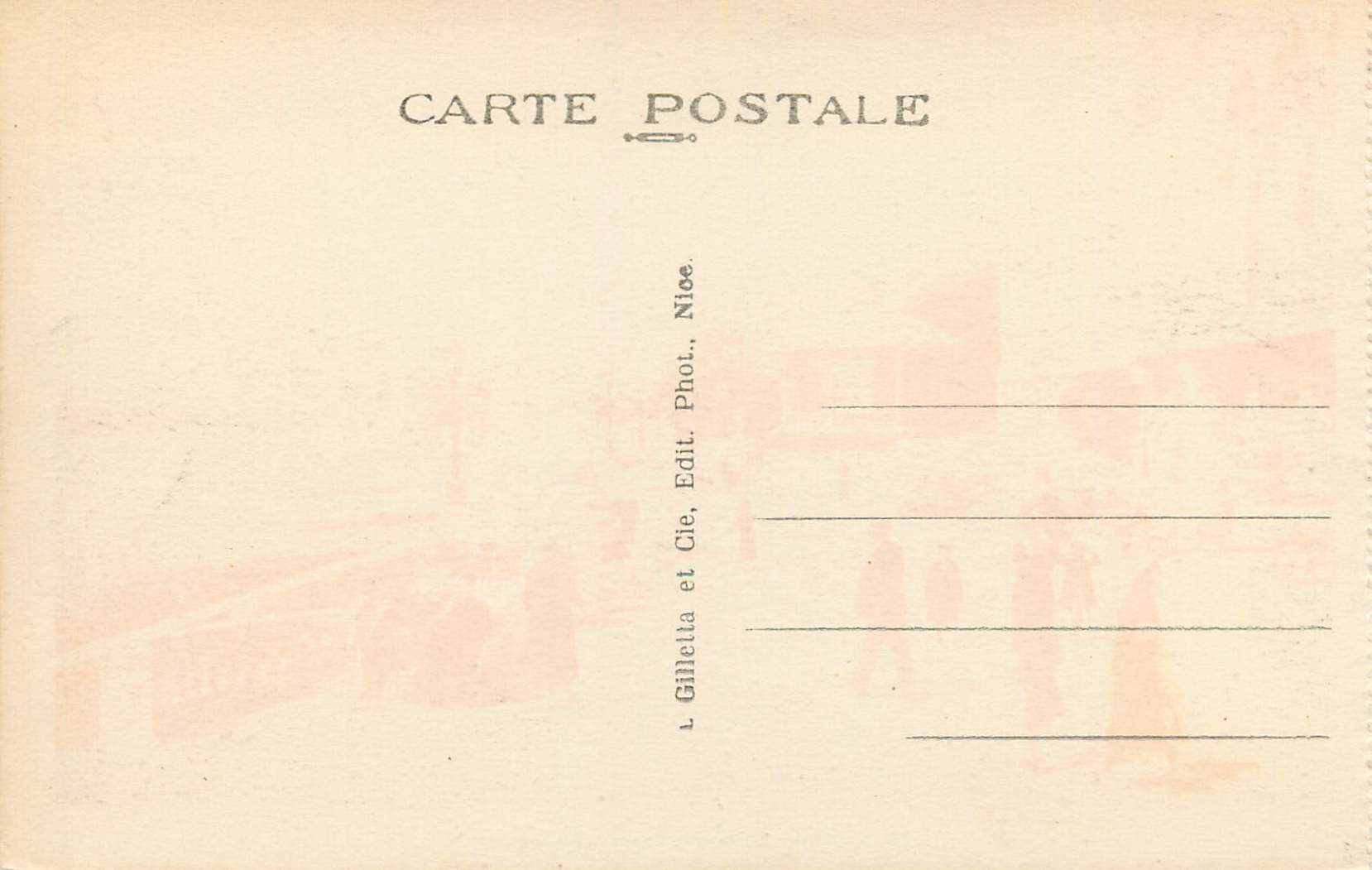 CPA MONTE CARLO. - Vue générale — Rückseite