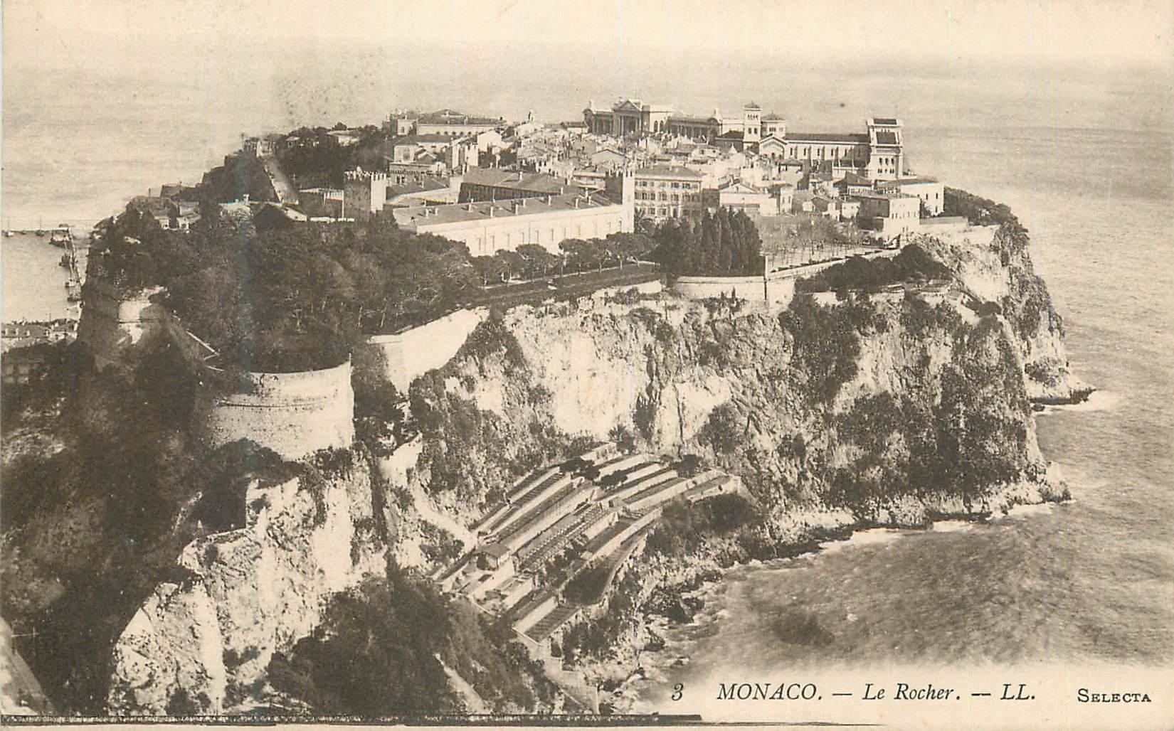 CPA MONACO. — Le Rocher