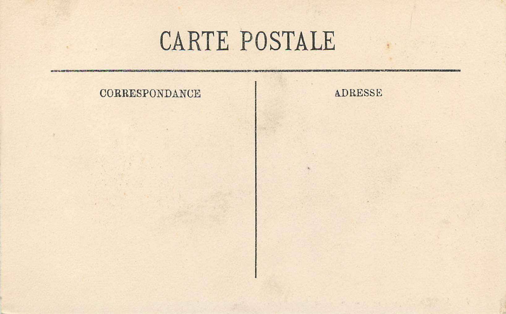 CPA MONACO. — Vue générale de la Principauté — Rückseite
