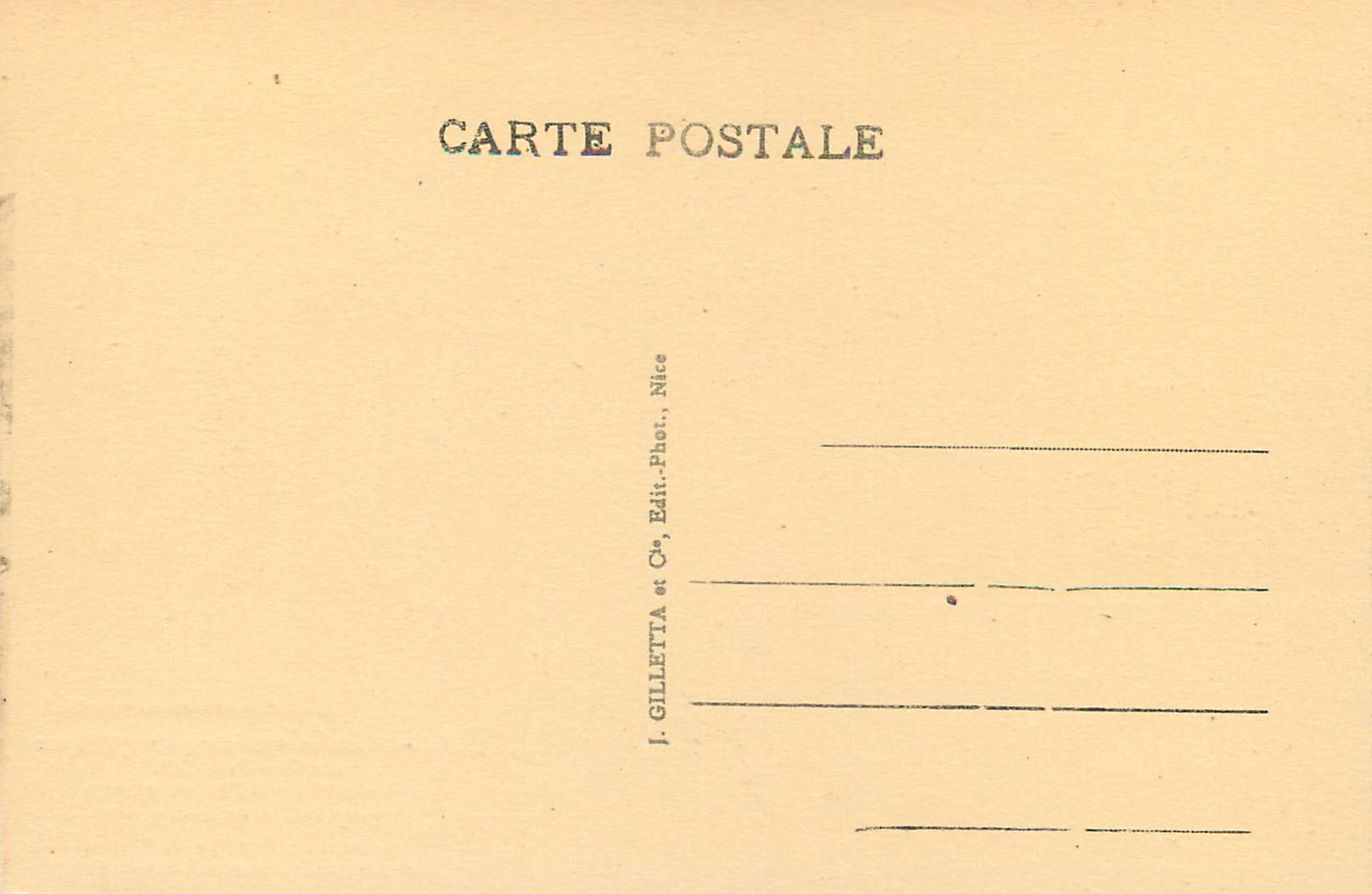 CPA Musée Océanographique de MONACO- Escalier d honneur Canon lance harpon — Rückseite