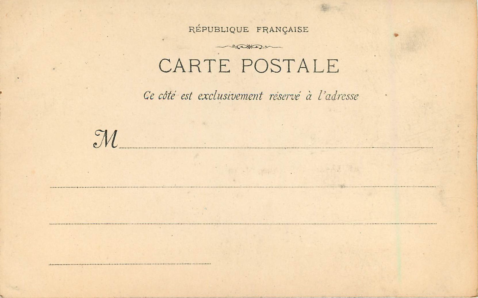 CPA Monte-carlo L Eglise Sainte Dévote — Rückseite