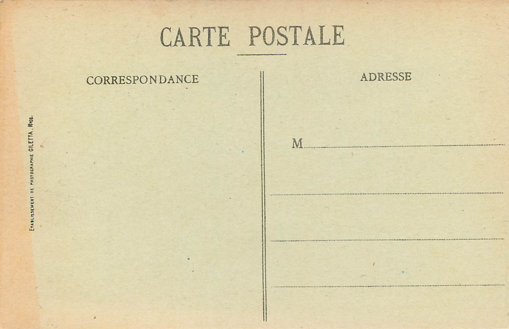 CPA MONTE-CARLO - Salle de Jeux- La Roulette — Rückseite