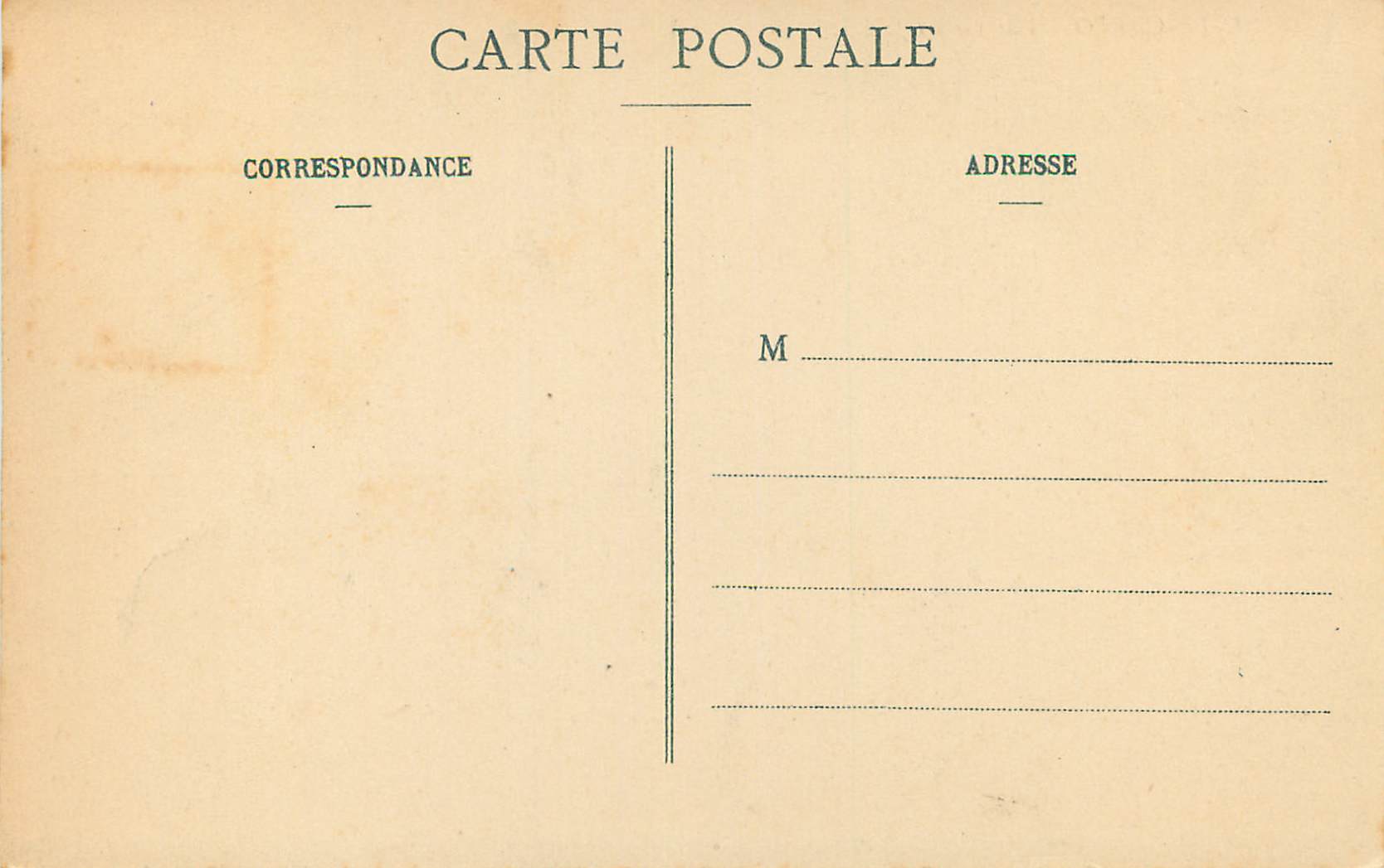 CPA Monte-carlo Vue sur les Jardins — Rückseite