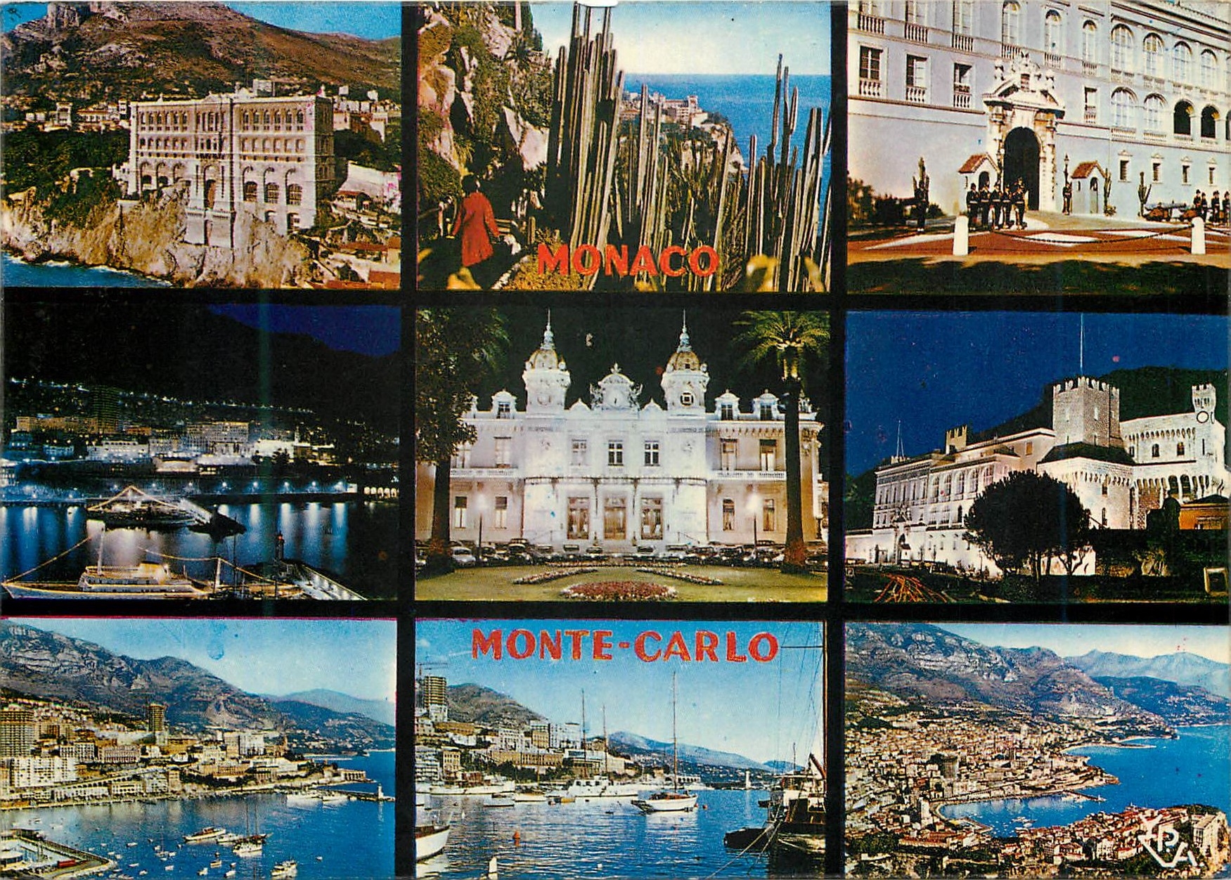 CPM AU SOLEIL DE LA COTE D’AZUR Principauté de Monaco  Monaco -Monte-Carlo