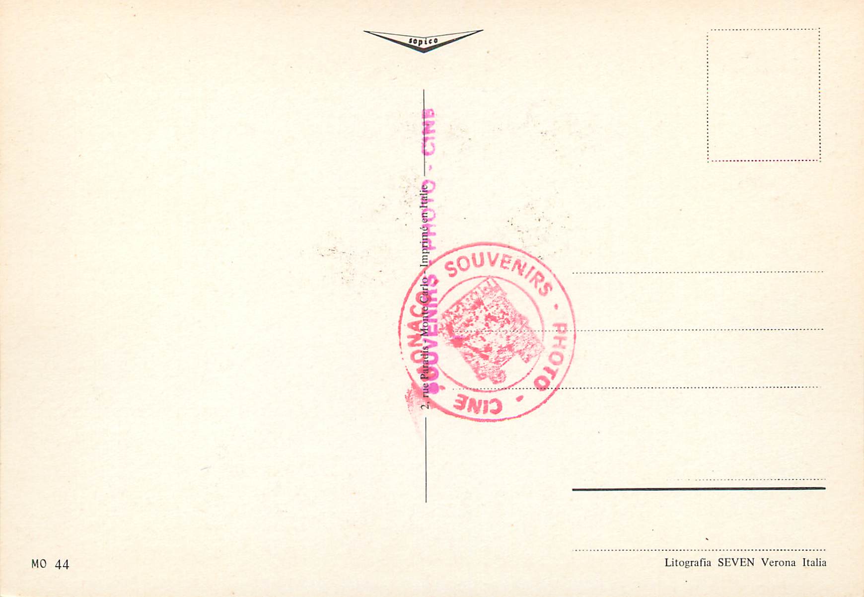 CPM Monaco — Rückseite
