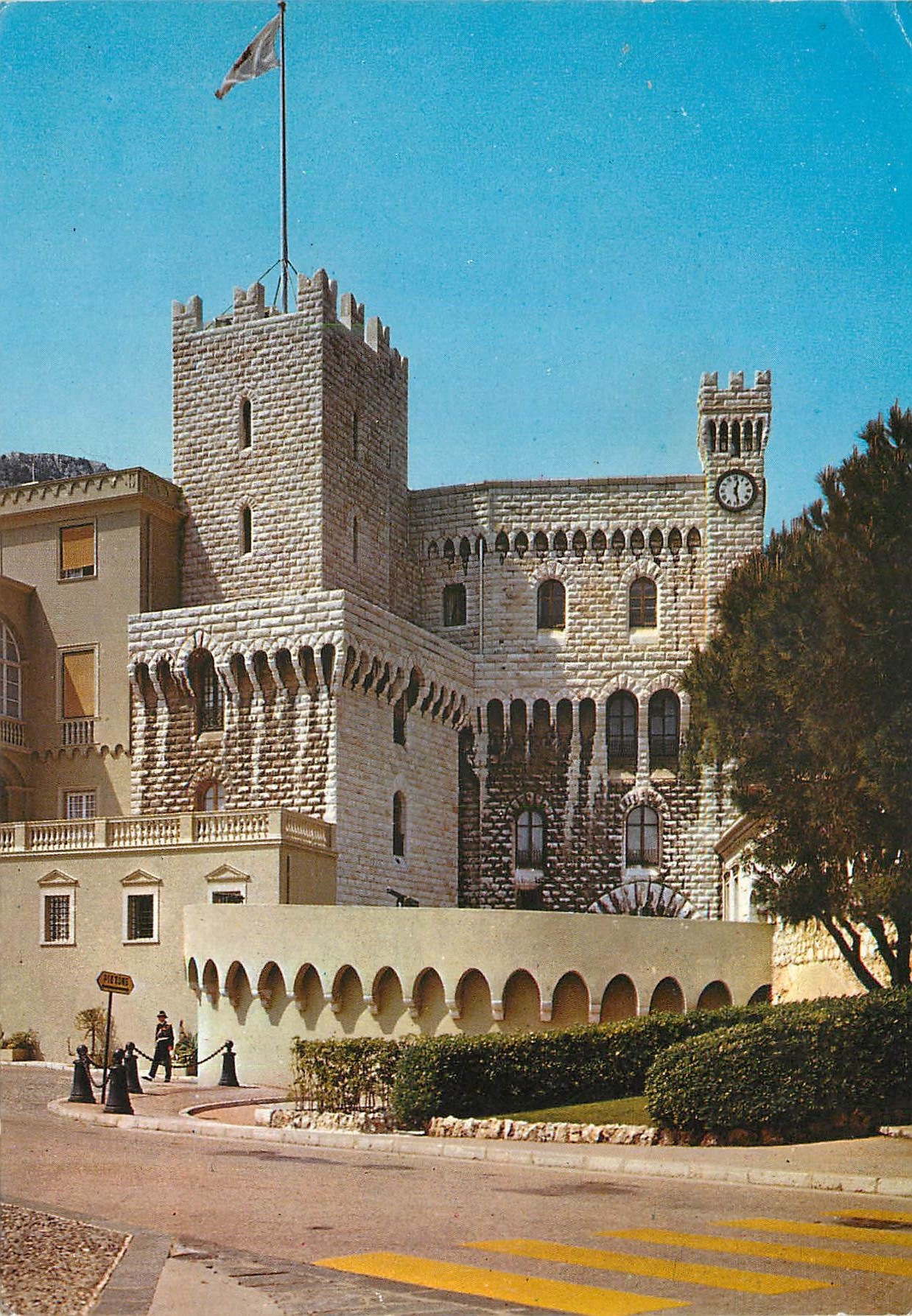 CPM PRINCIPAUTÉ de MONACO Le Palais Princier La Tour de
