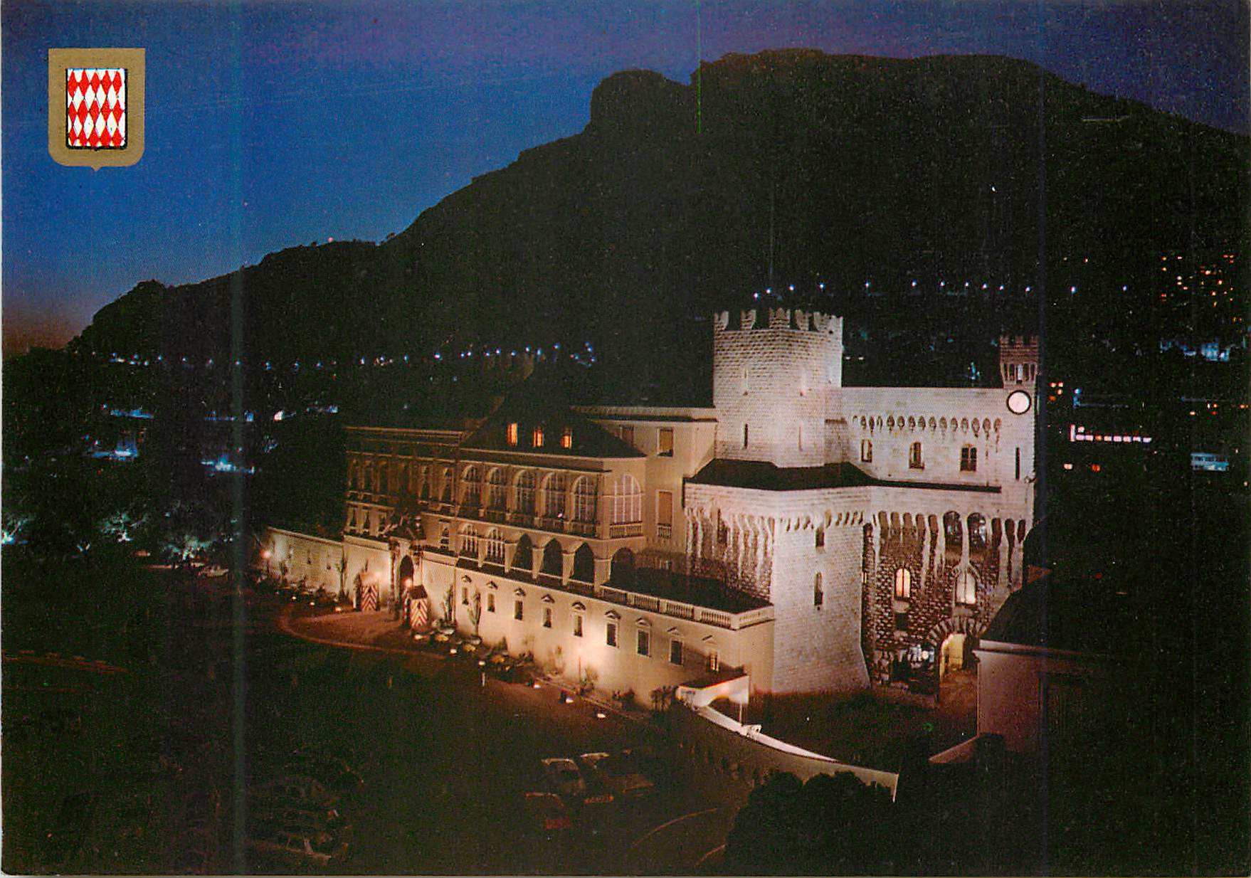CPM PRINCIPAUTE DE MONACO le Palais illuminé