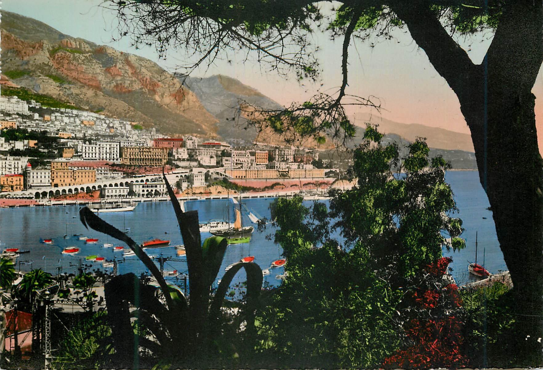 CPM Monte-carlo Vue prise de Monaco.