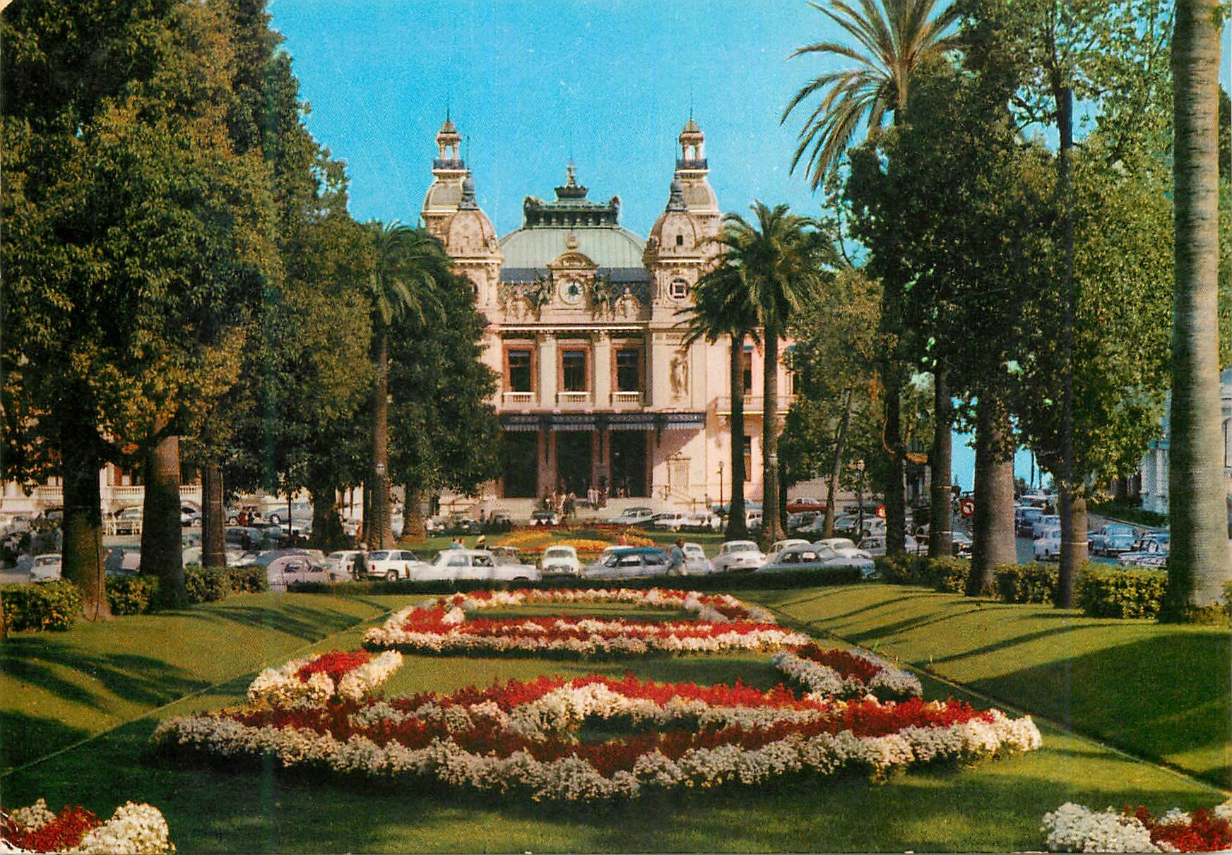 CPM PRINCIPAUTE DE MONACO - MONTE CARLO le Casino et les jardins