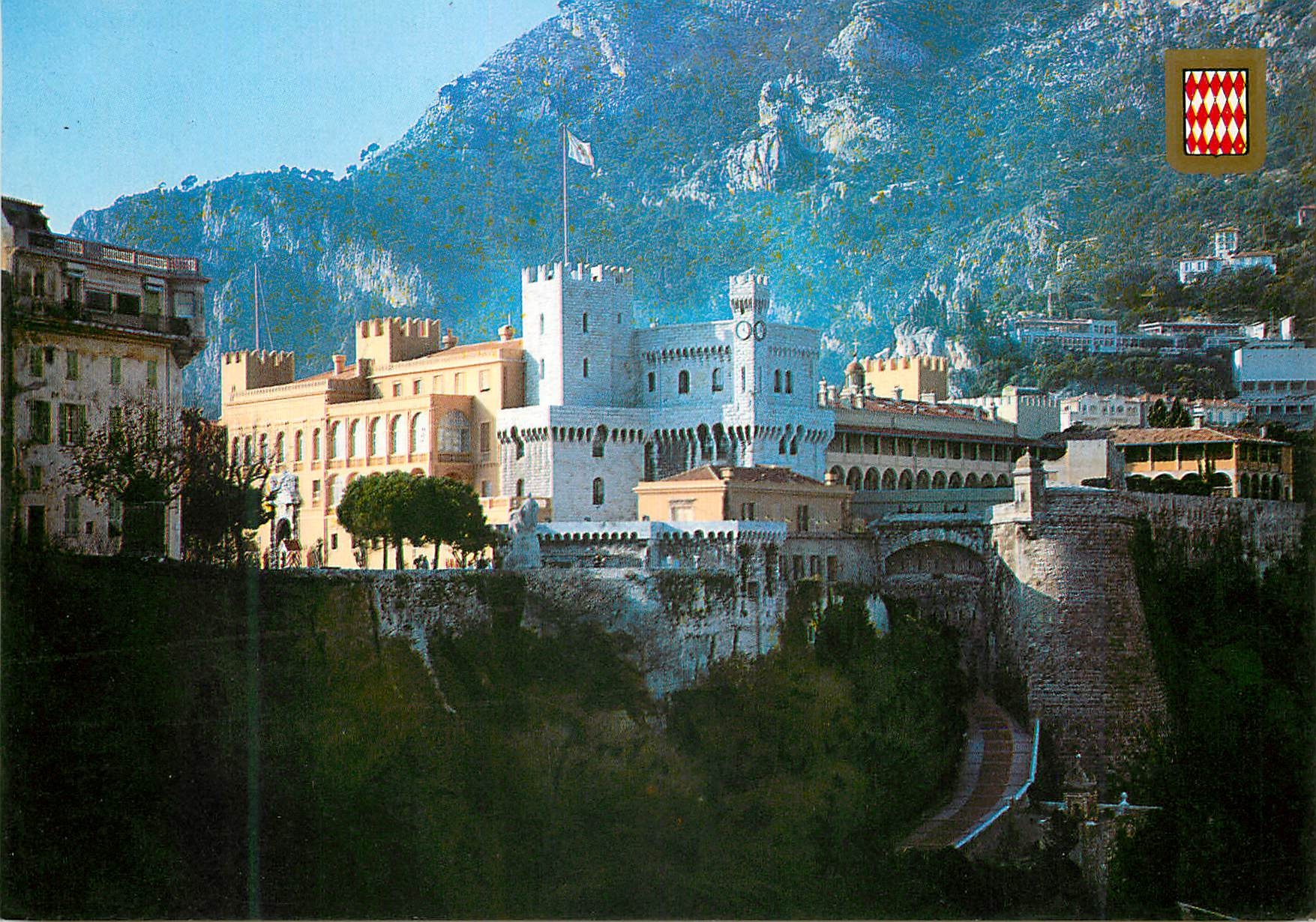 CPM PRINCIPAUTE DE MONACO le palais princier et ses remparts