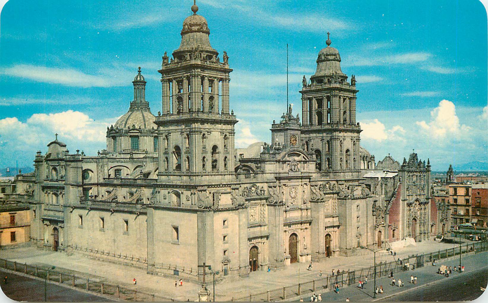 CPM largest Cathedral is located on the main square