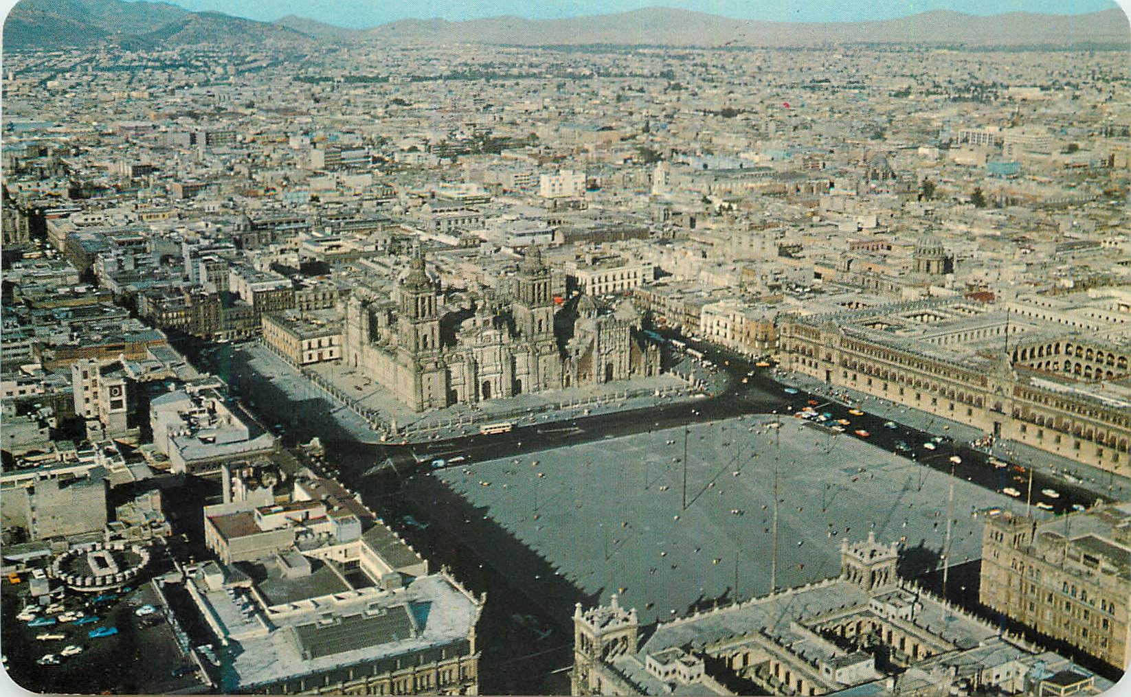Zócalo — vue aérienne — AMMEX ASOCIADOS, S.A.