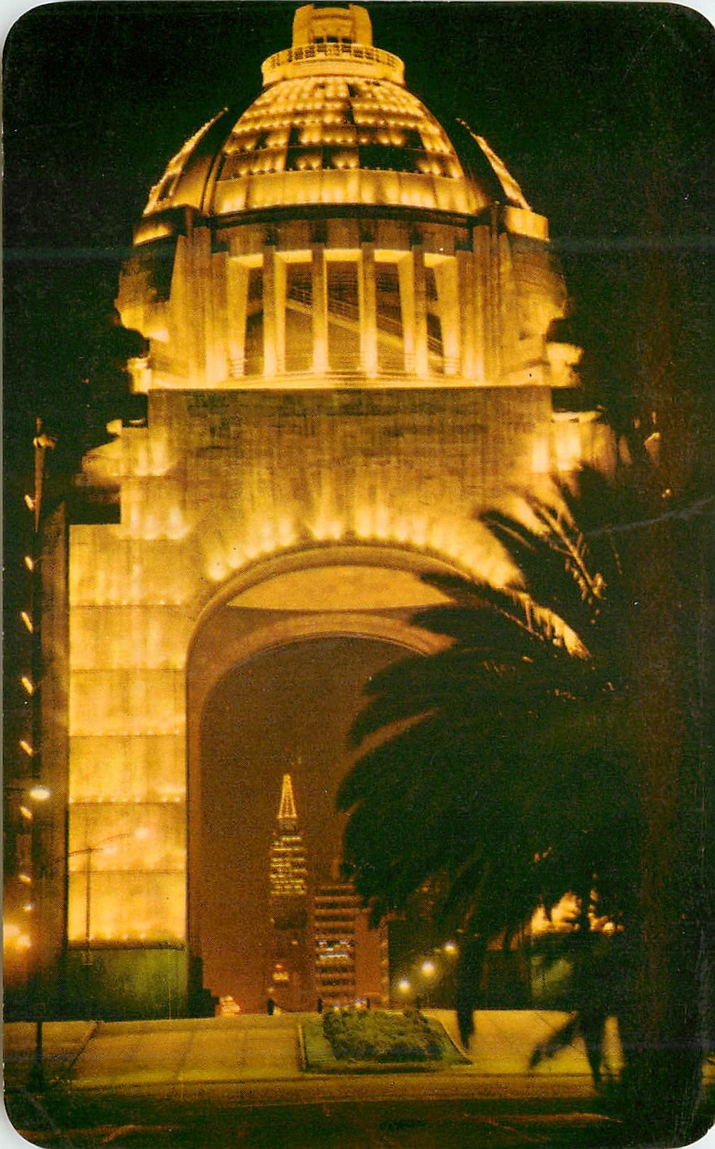 CPM Nigh view of the Monument of the Revolution