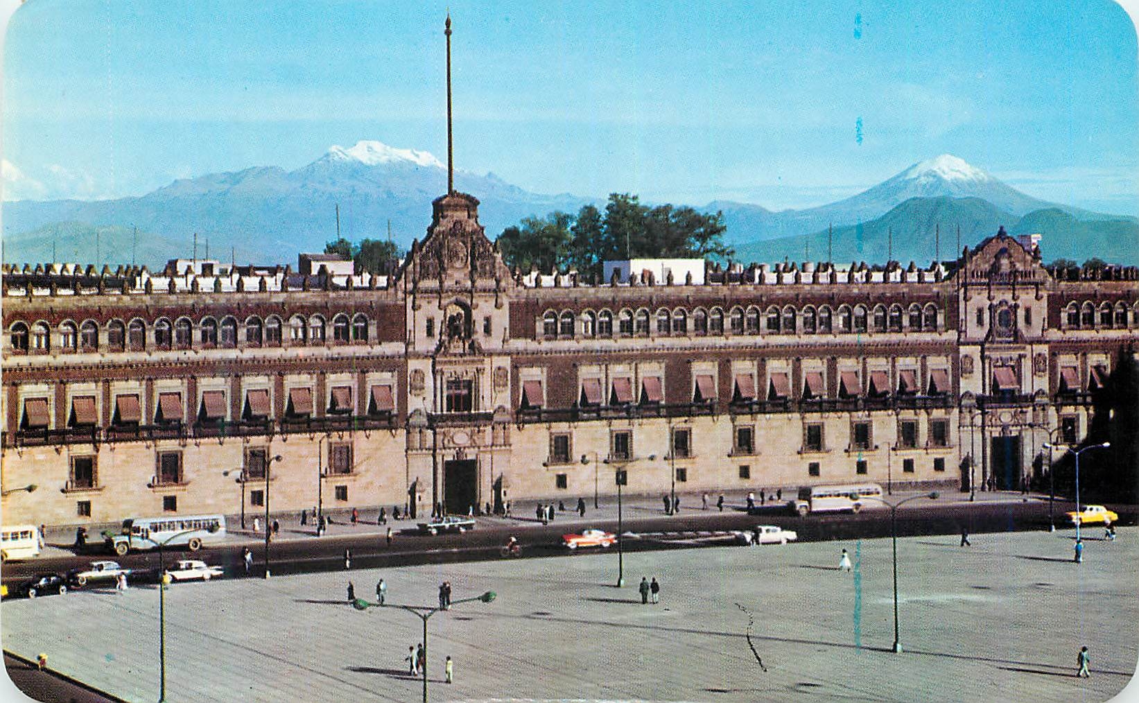 CPM The National Palace  completed in the 17th century  today houses government offices MEXICO