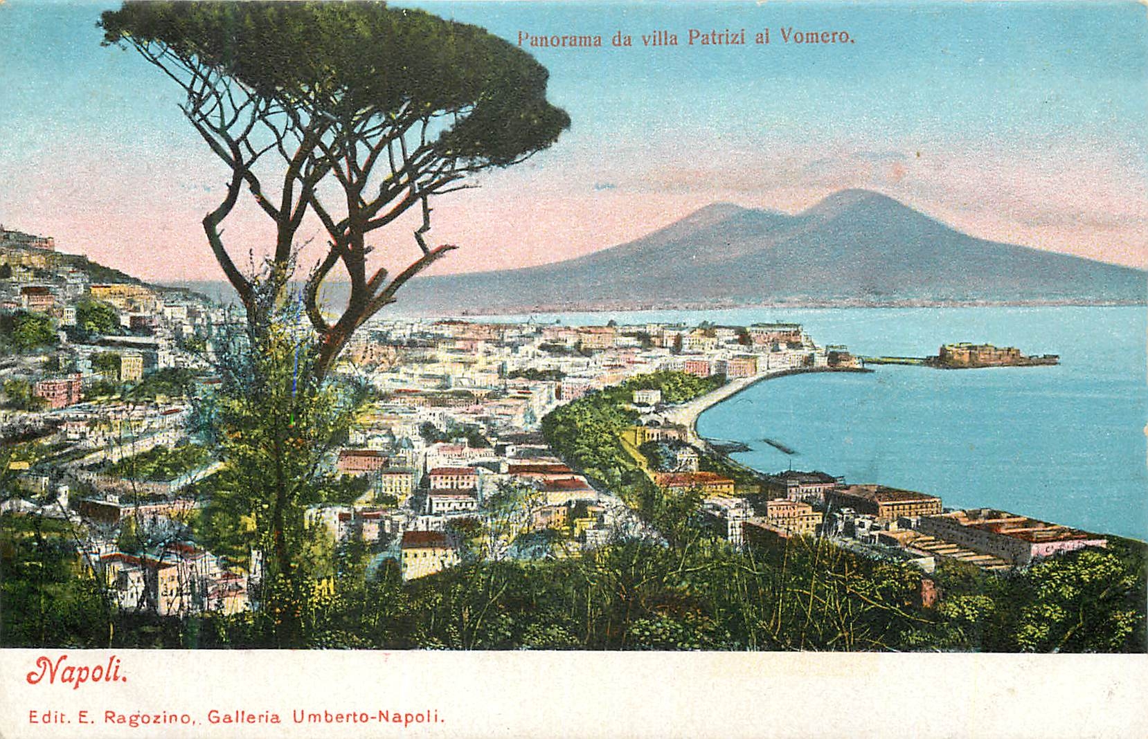 CPM Napoli Panorama da villa patrizi al vomero