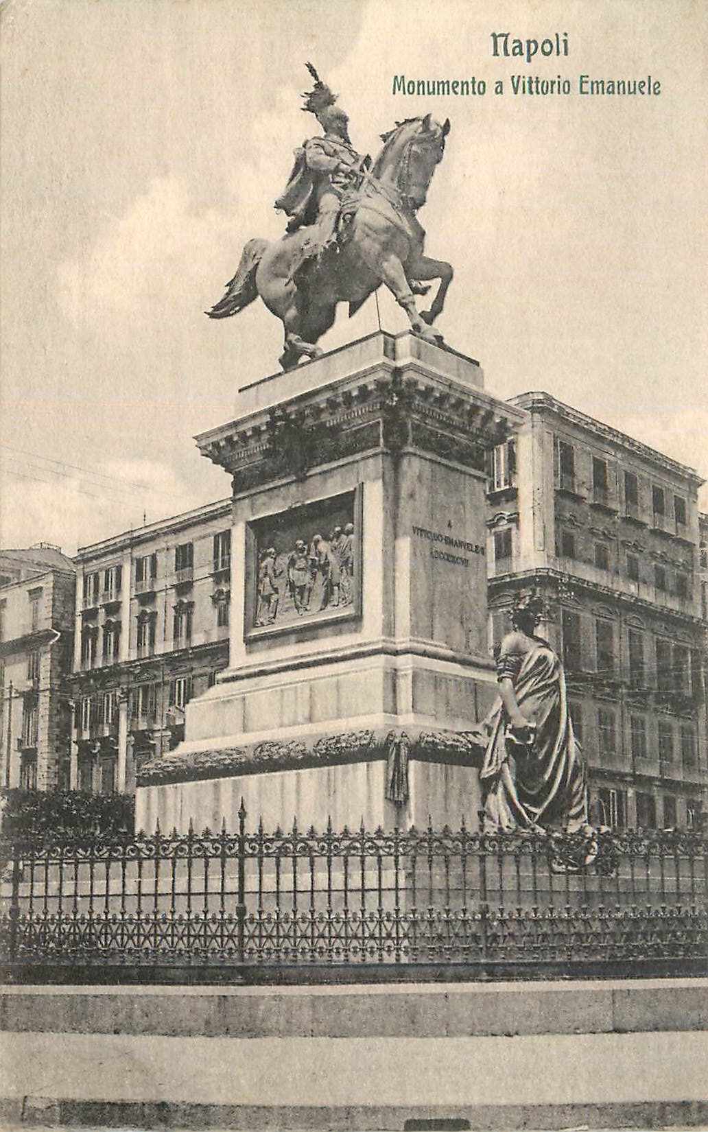 CPM Napoli
 Monumento a Vittorio Emanuele