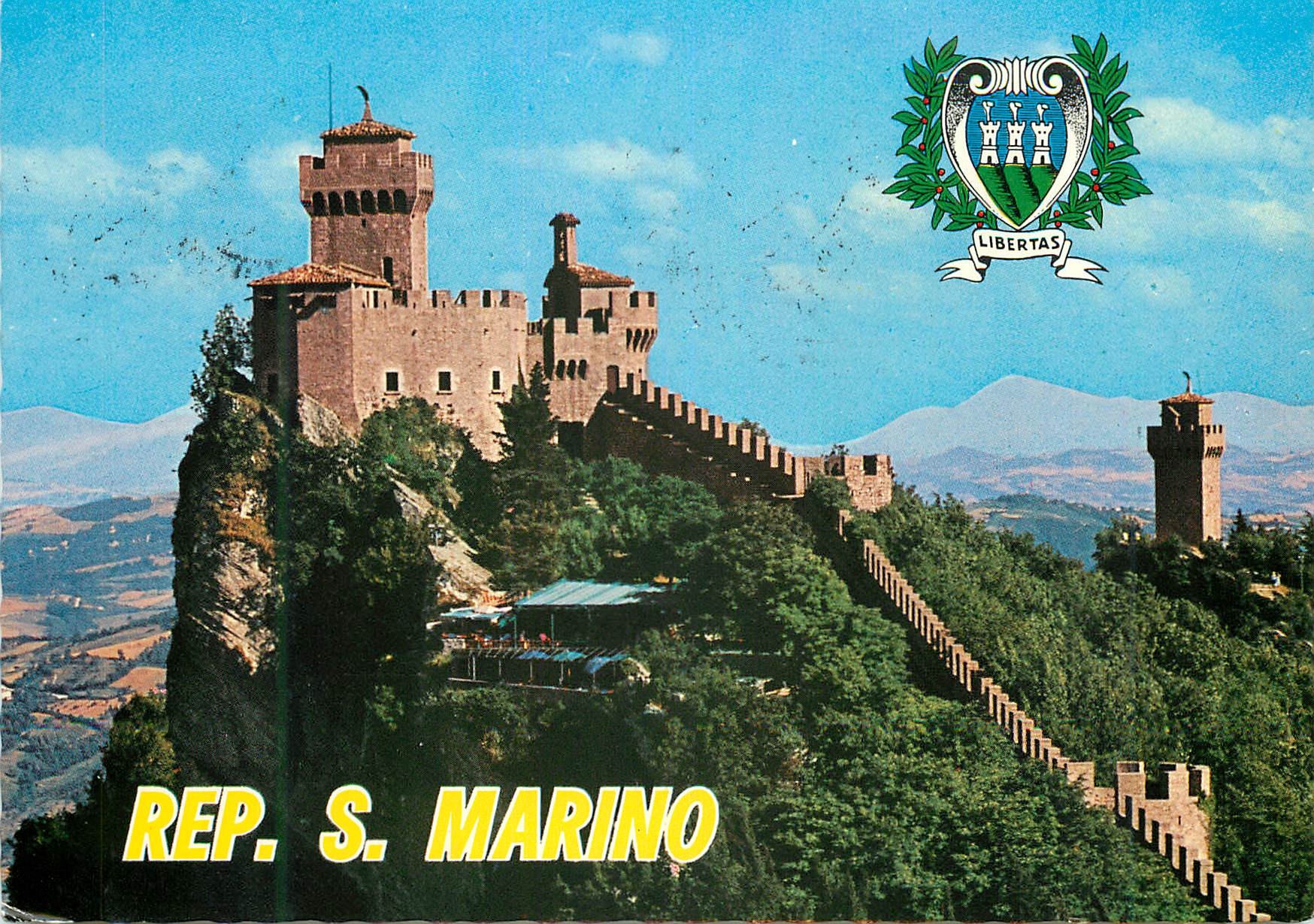 Château de San Marino — République de San Marino — Éd. La Souvenir