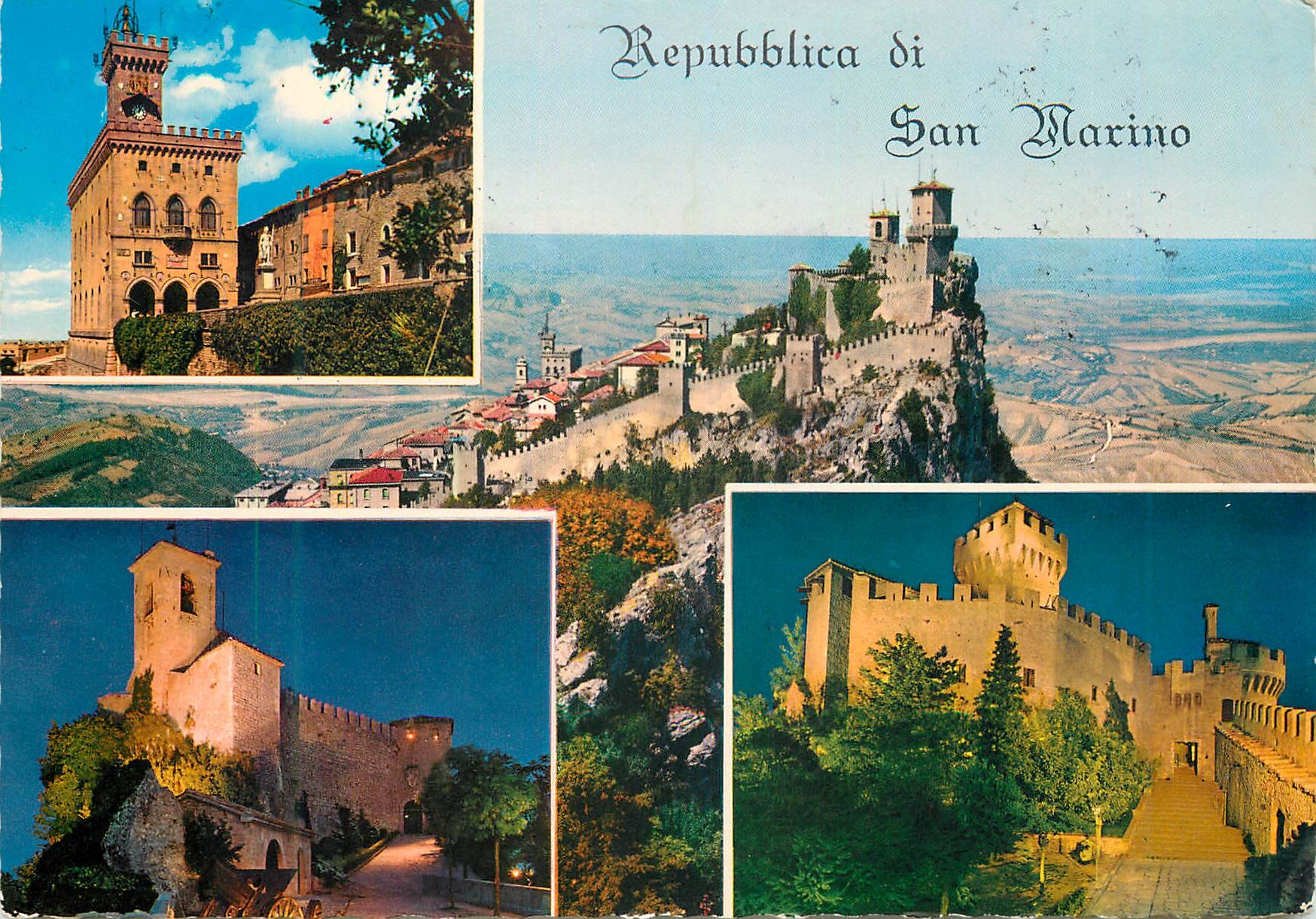 CPM Repubblica di San Marino Astrologie Crabe Lion Taureau