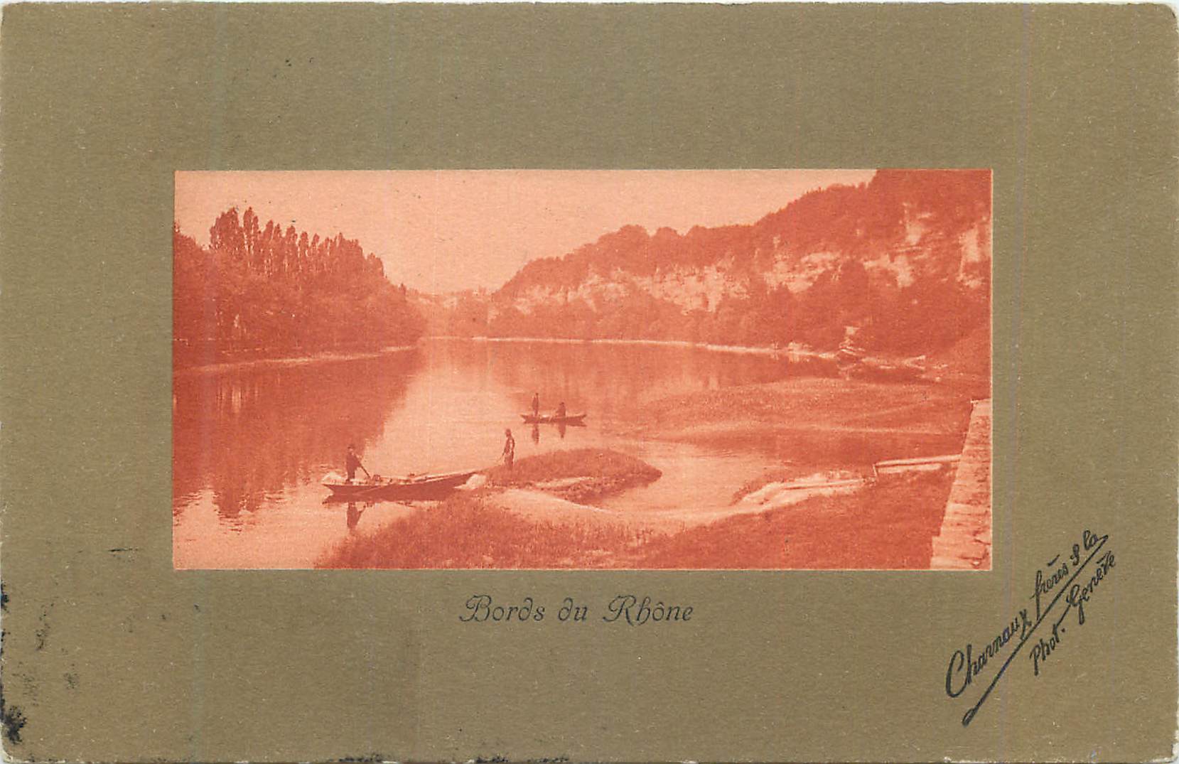 CPA Bords du Rhone 