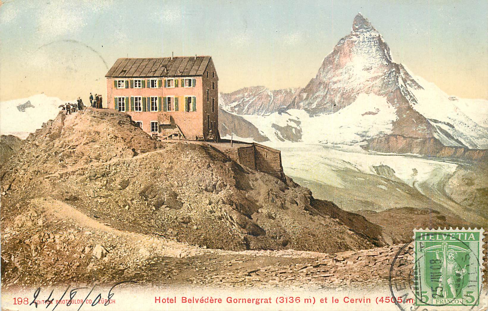 CPA Hotel Belvedere Gornergrat et le Cervin 