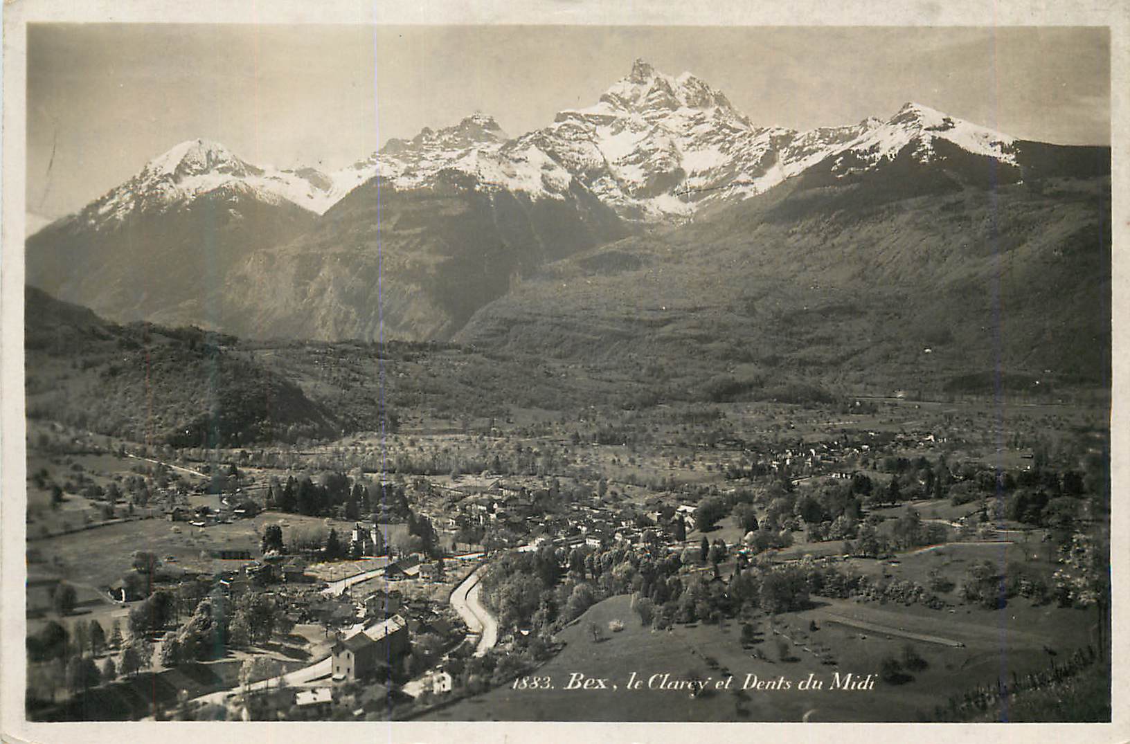CPM Bex Le Clarcy et Dents du Midi 