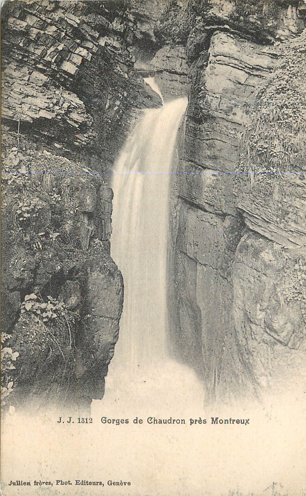 CPA Gorges de Chaudron pres Montreux 