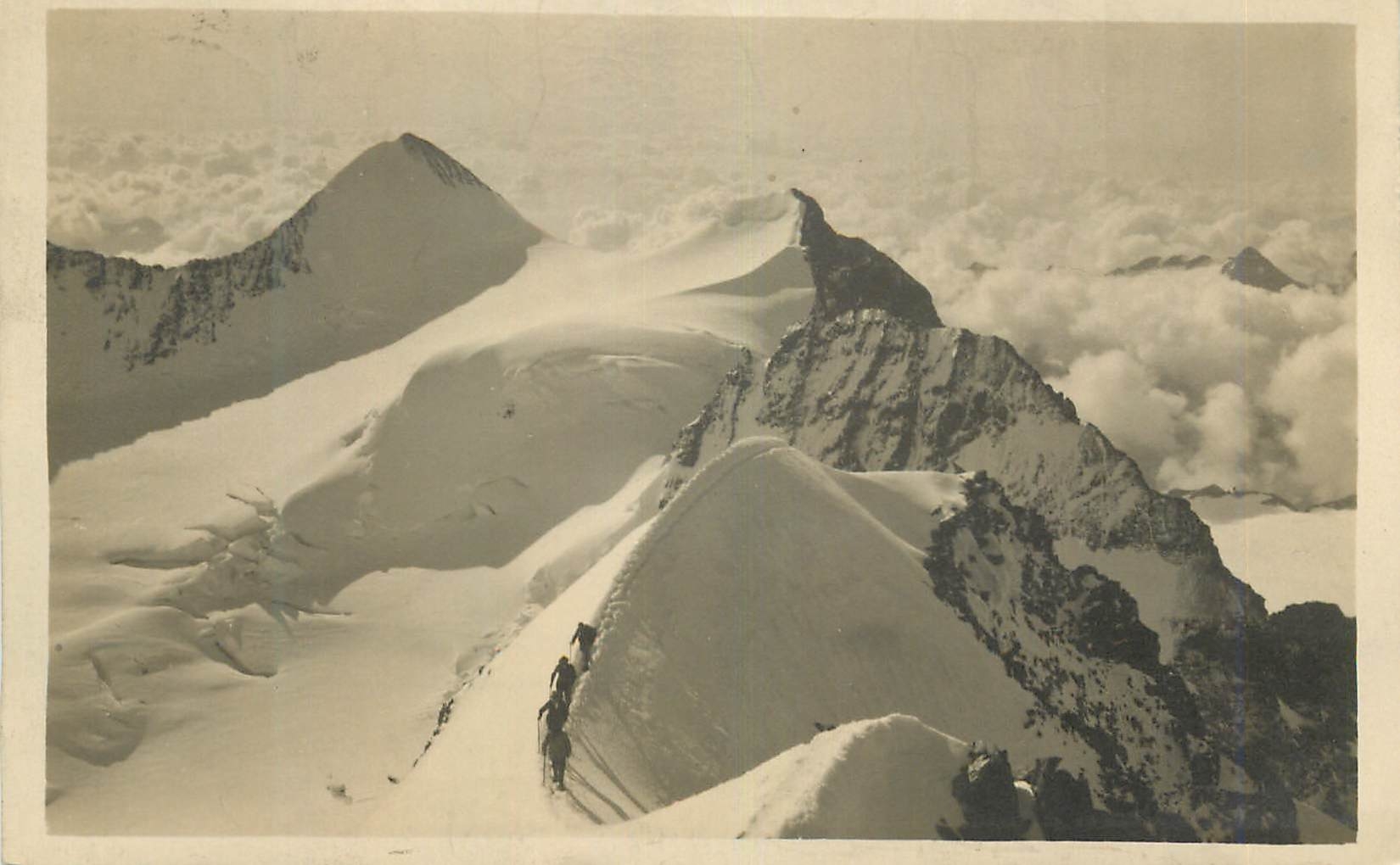 CPA Piz Bernina Besteigung Sudgrat 