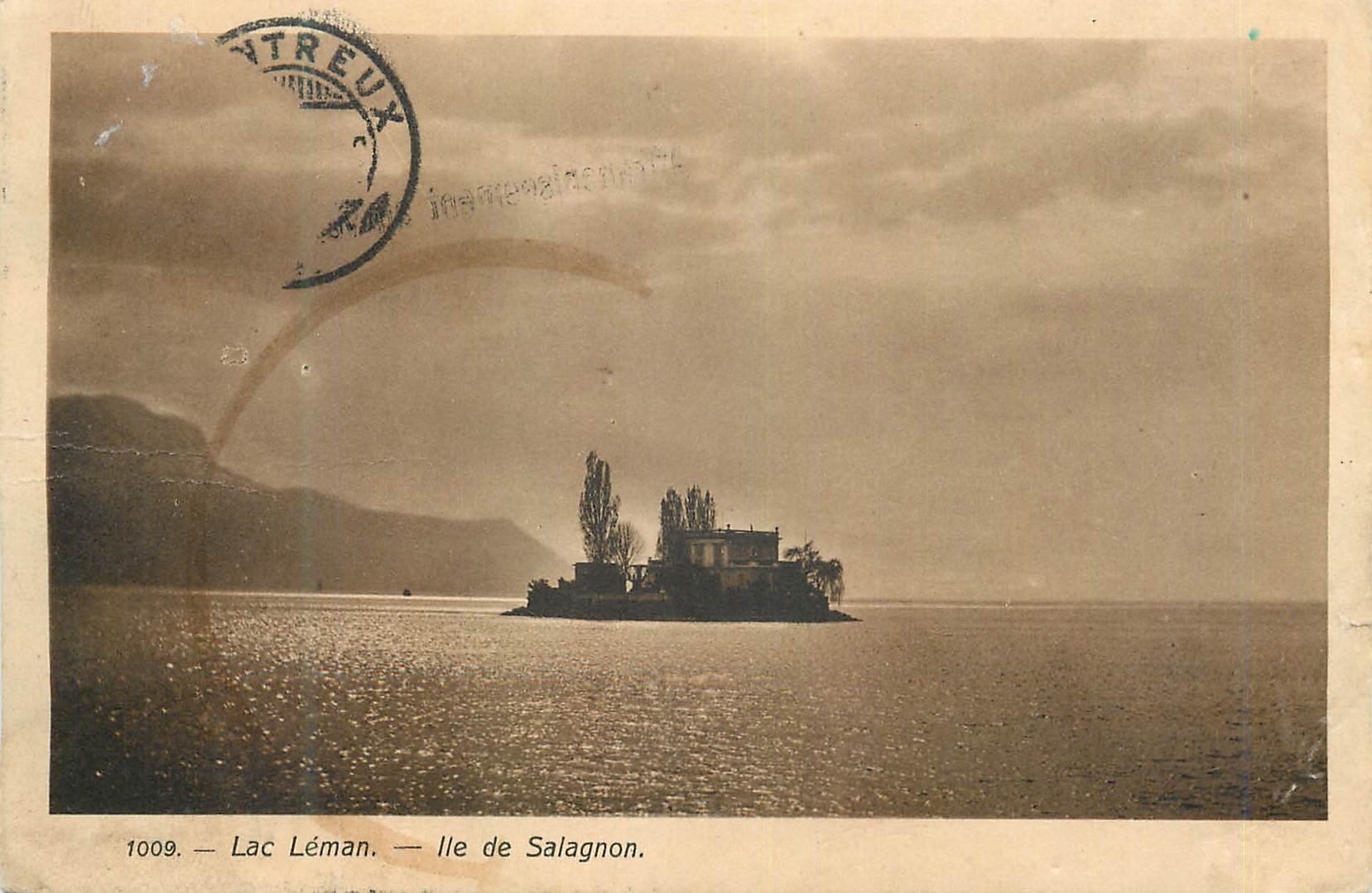 Lac Léman — Ile de Salagnon — Verlag Nr. 1009