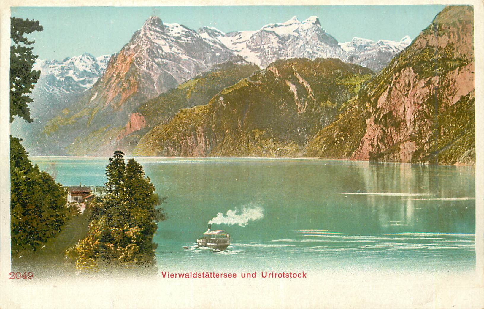 CPA Vierwaldstattersee und Urirotstock 