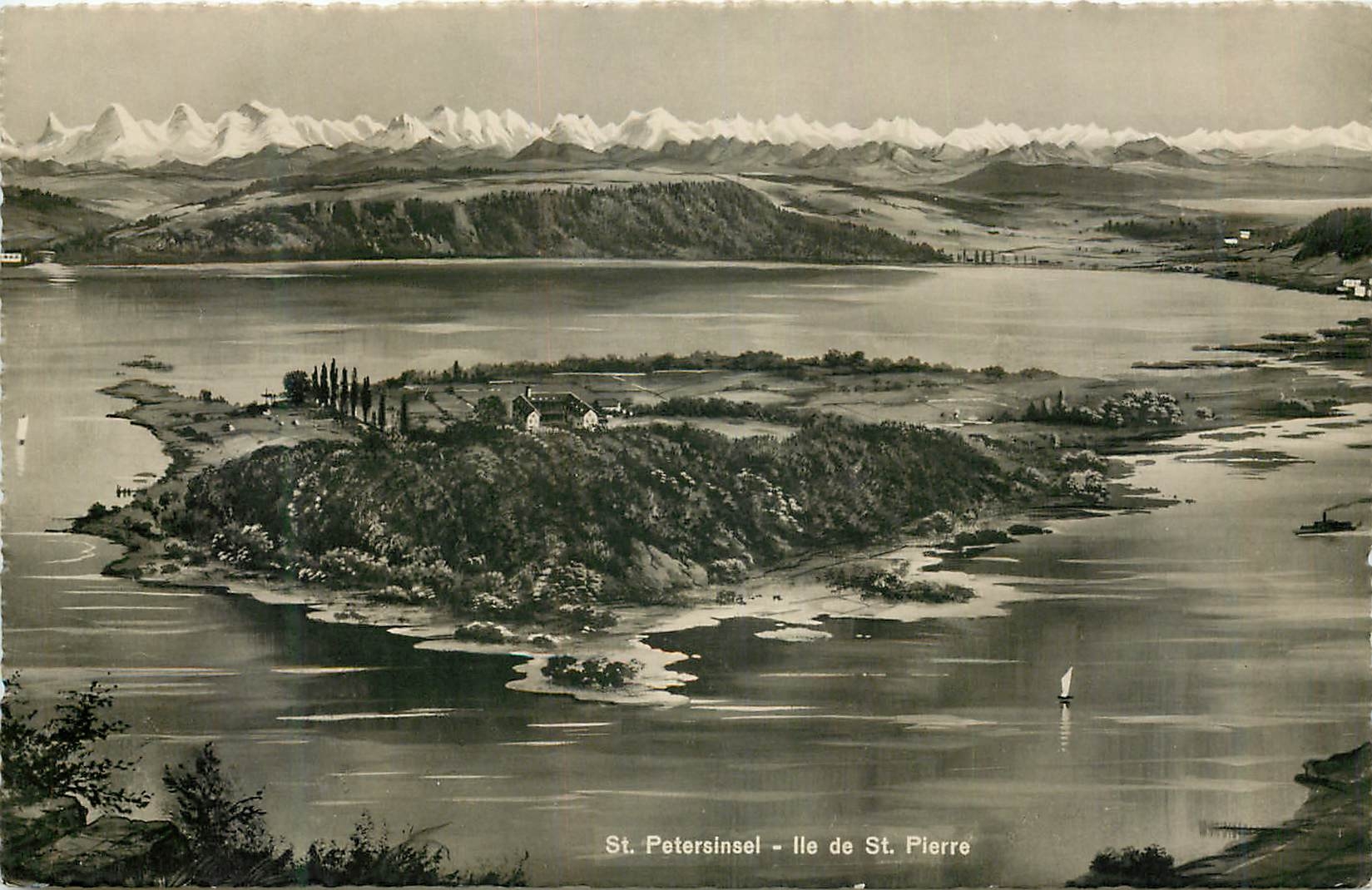 CPA St Petersinsel Ile de St Pierre 