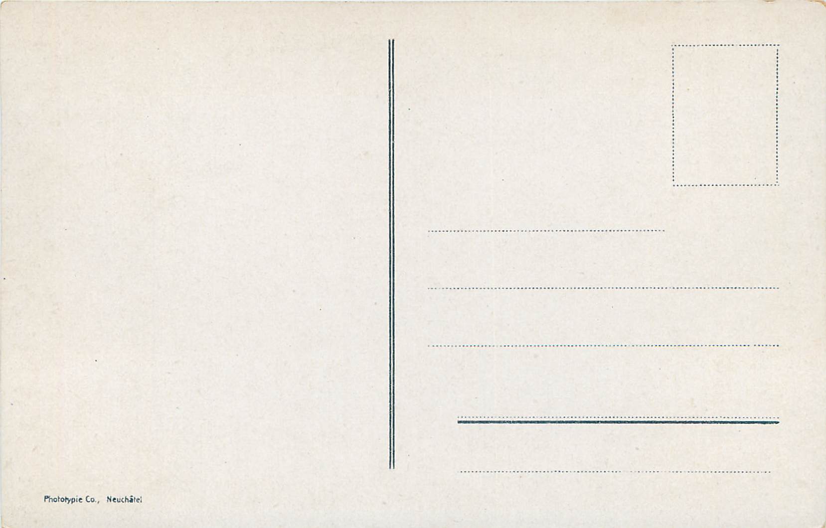 CPA Barque du Leman Bateau — Verso