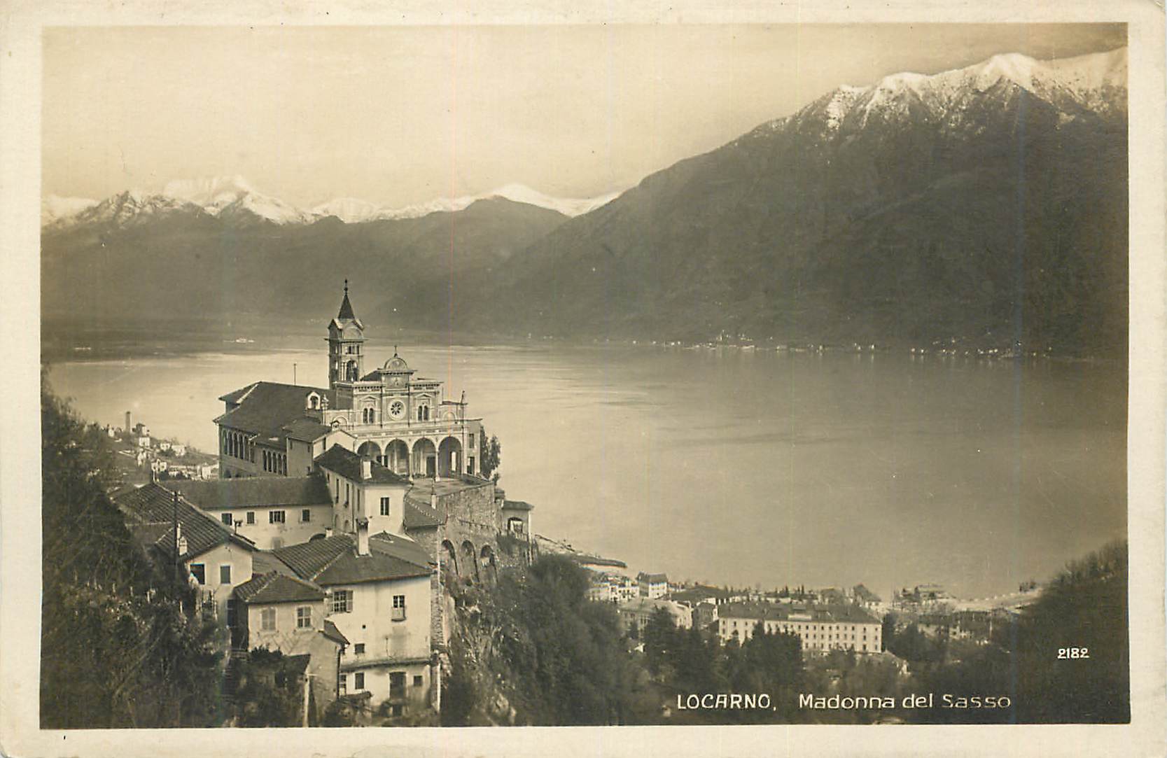 CPA Locarno Madonna del Sasso 