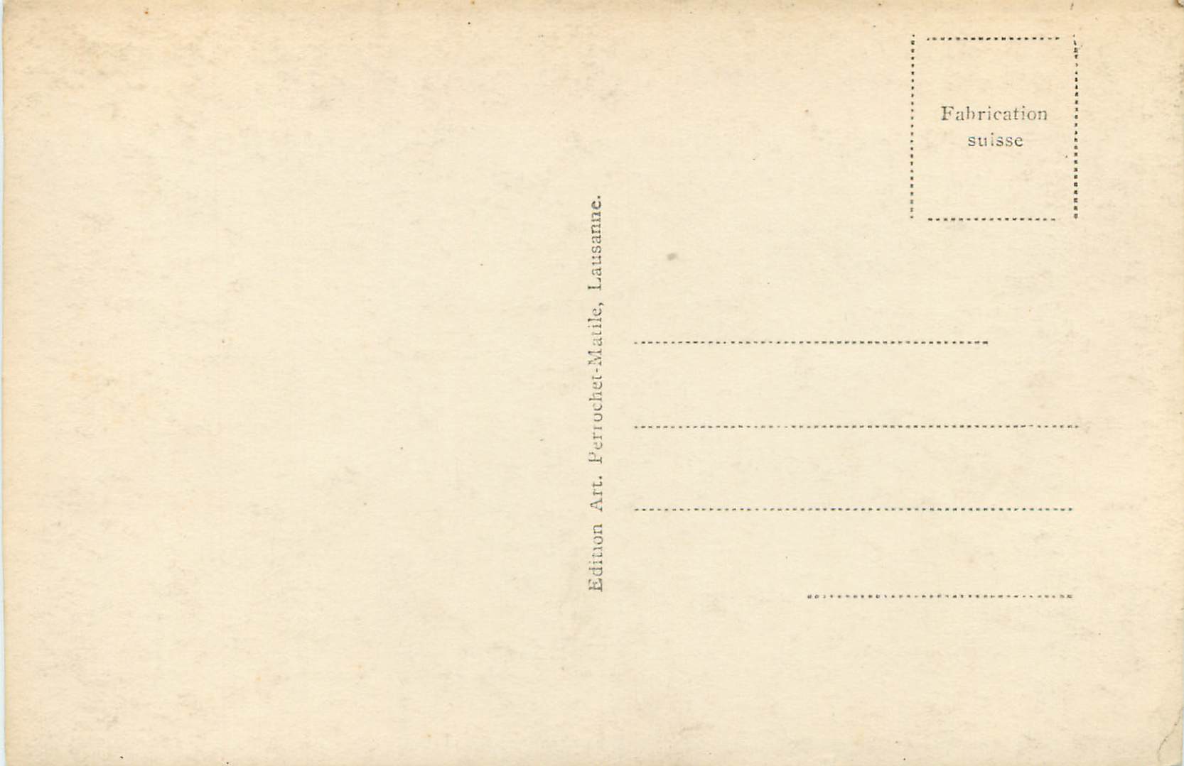 CPA Locarno Madonna del Sasso  — Verso