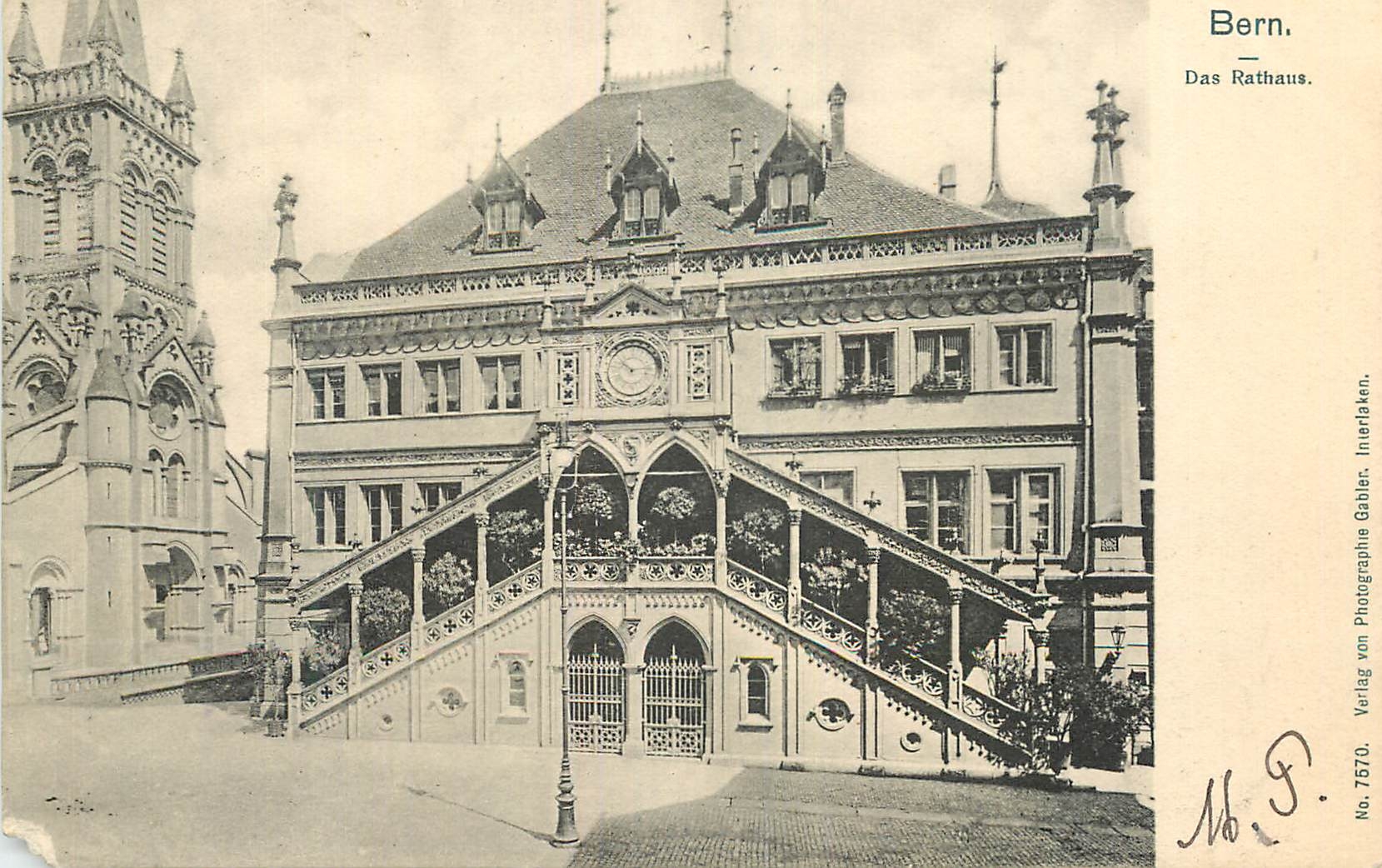 CPA Bern Das Rathaus 