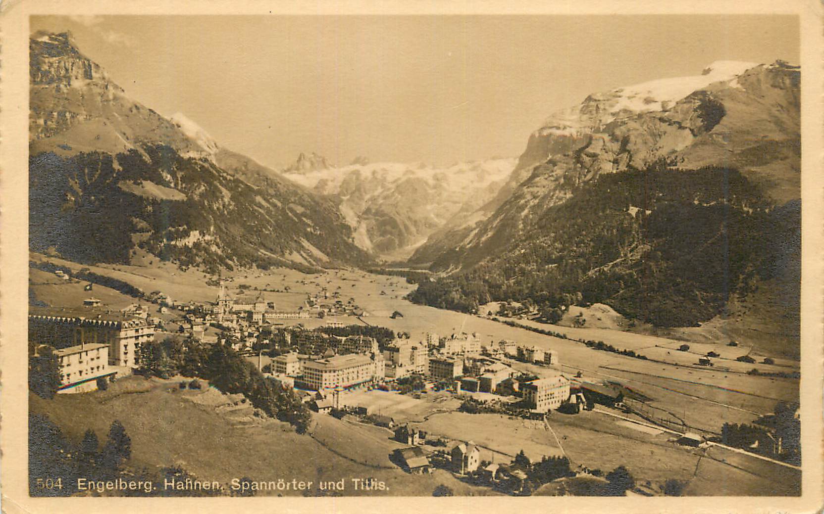 CPA Engelberg Hannen Spannorter und Titlis 