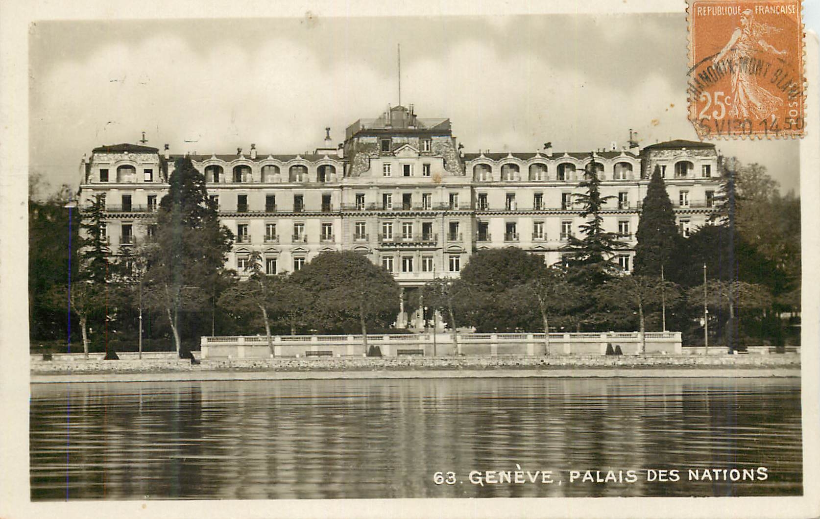 CPA Geneve Palais des nations 