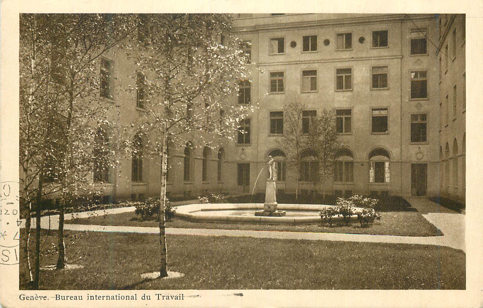 CPA Geneve Bureau international du Travail 